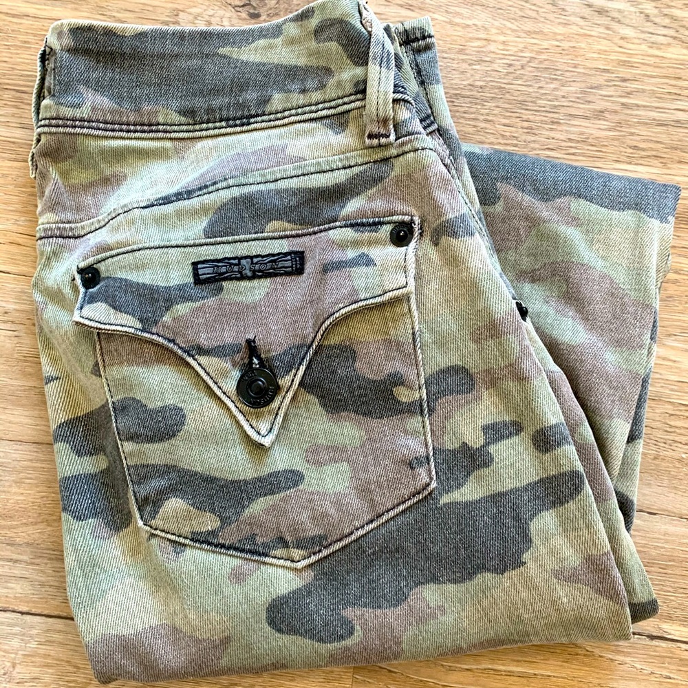 Camo Hudson Jeans Skinny